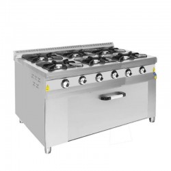 CSA 6 lı Gazlı Kuzine Ce Belgeli 150x100x85 cm KRCS.KZG.1510.CE